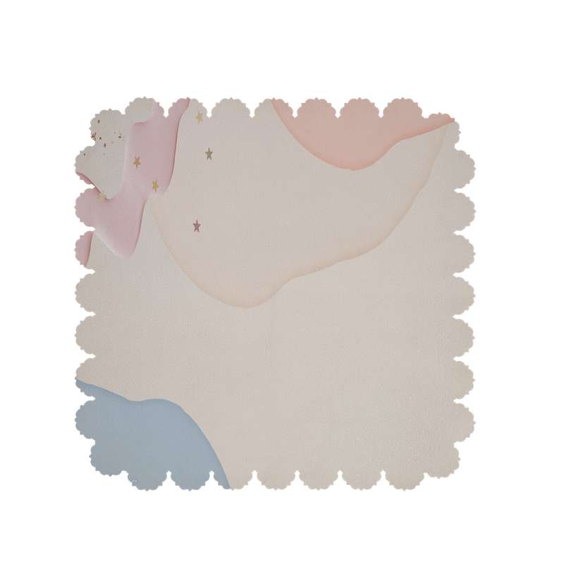 رومیزی طرح آبرنگی کد 8524B