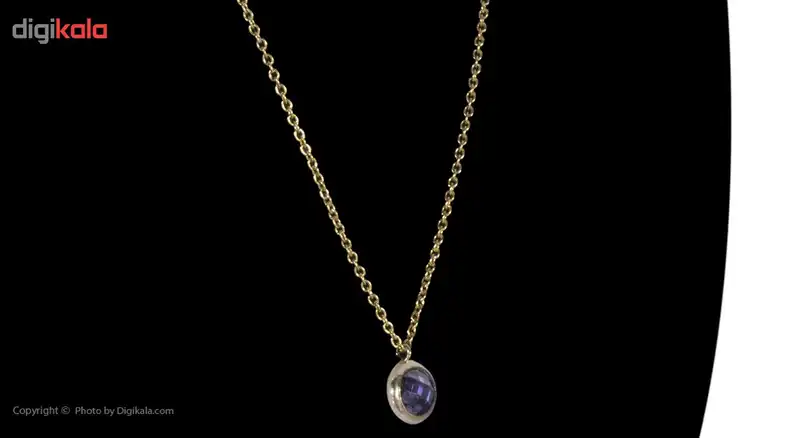 گردنبند طلا 18 عیار زنانه ماهک مدل MM0403