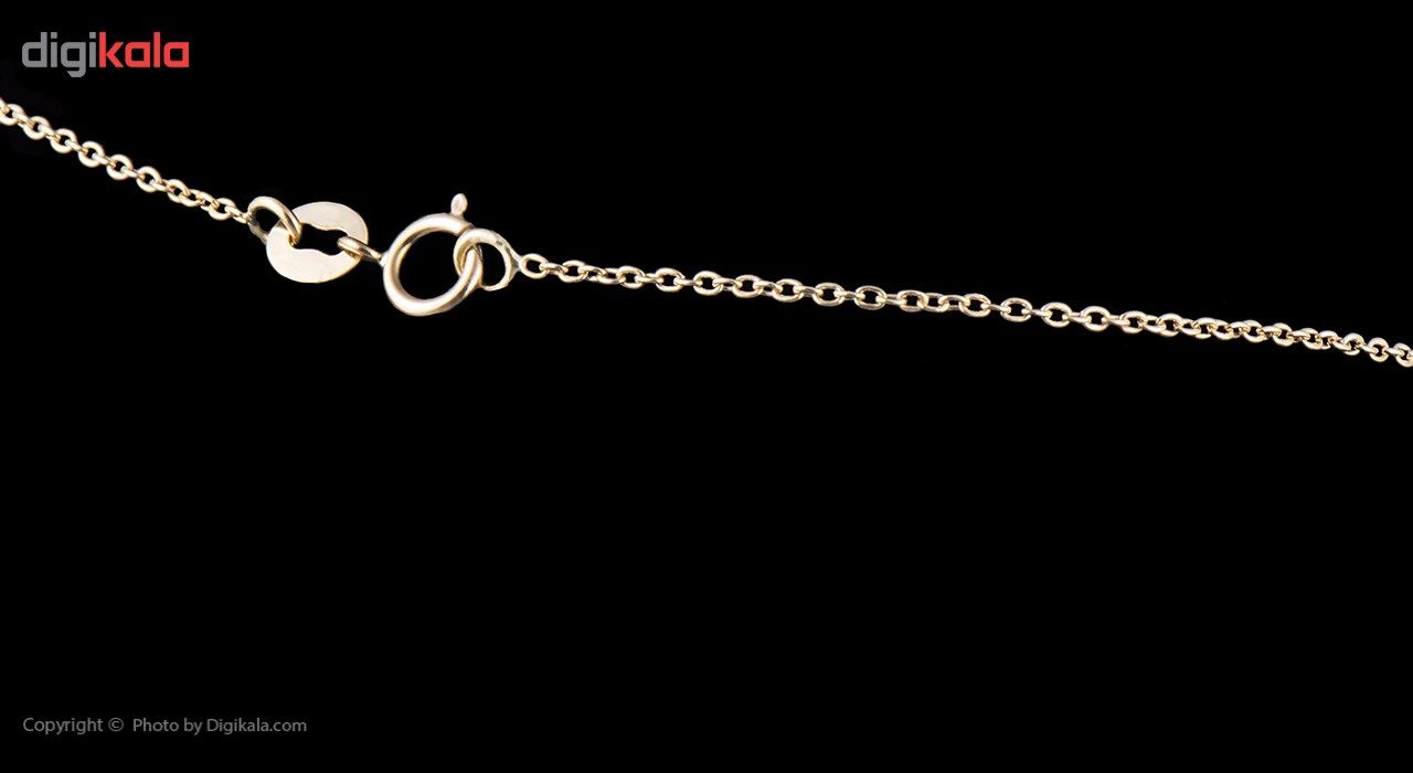 گردنبند طلا 18 عیار زنانه ماهک مدل MM0403 -  - 4