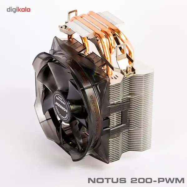 سیستم خنک کننده بادی گرین مدل NOTOUS 200-PWM