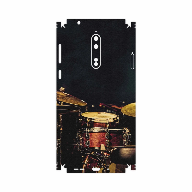 برچسب پوششی ماهوت مدل Drum Kit-FullSkin مناسب برای گوشی موبایل نوکیا 8