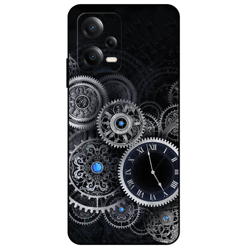 کاور مگافون طرح ساعت مدل 8161 مناسب برای گوشی موبایل شیائومی Poco X5 5G