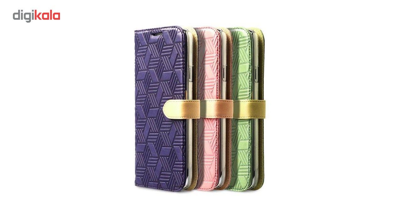 کیف کلاسوری زیناس مدل Love Craft Diary مناسب برای گوشی موبایل سامسونگ Galaxy Mega 5.8 main 1 2