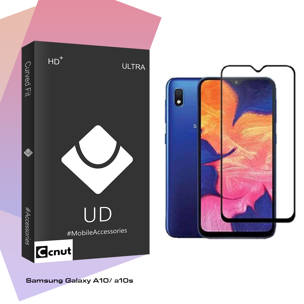 محافظ صفحه نمایش کوکونات مدل UD Black مناسب برای گوشی موبایل سامسونگ Galaxy A10/ a10s