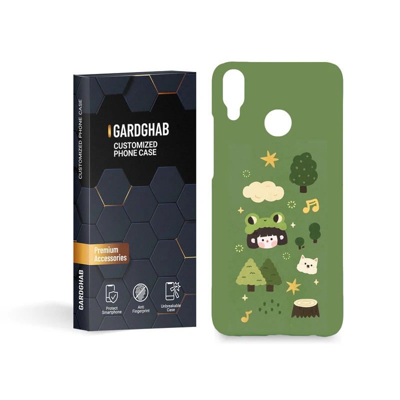 کاور گارد قاب مدل دخترانه مناسب برای گوشی موبایل هوآوی Y9 2019