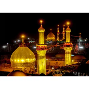تابلو شاسی مدل کربلا بین الحرمین حرم مطهر امام حسین(ع) و حضرت ابالفضل العباس(ع) کد 21