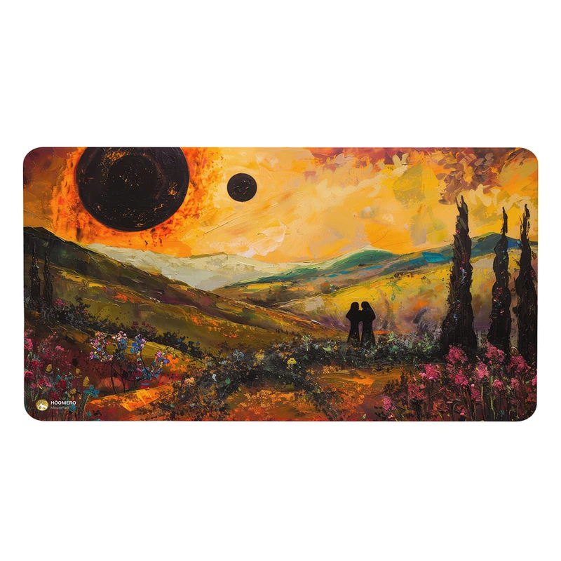 ماوس پد هومرو مدل MX2669 طرح نقاشی سبک ونگوگ