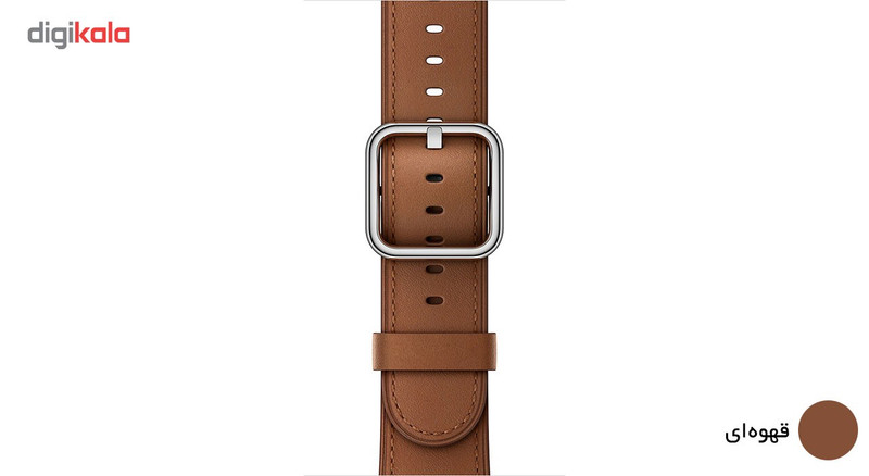 بند چرمی اپل مدل Classic Buckle مناسب برای اپل واچ 42 میلی متری