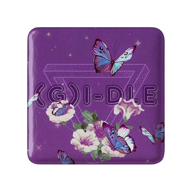 مگنت خندالو طرح گروه جی آیدل GIdle  مدل مربعی کد 19579