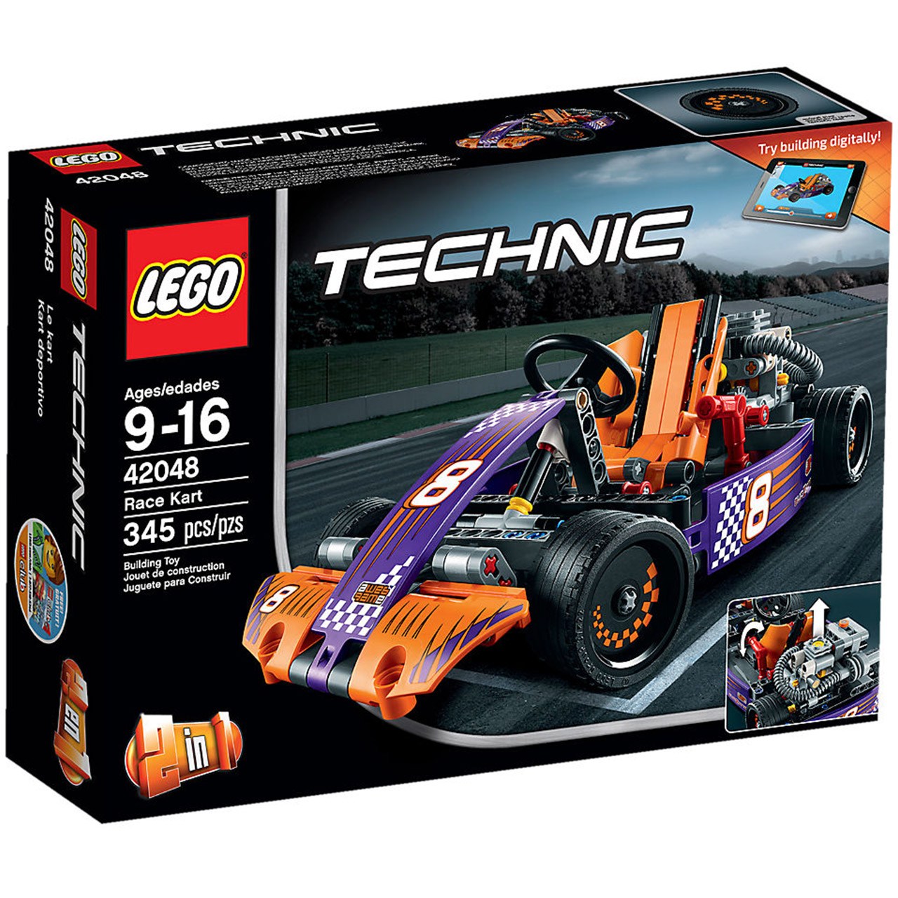 لگو سری Technic مدل Race Kart 42048