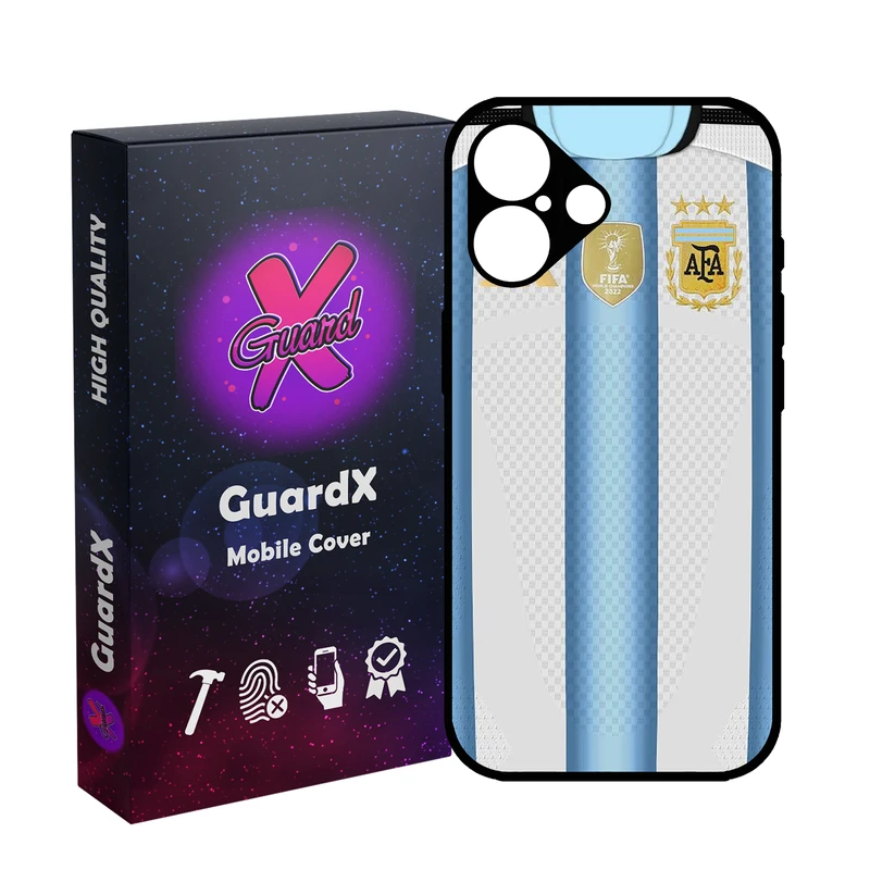کاور گارد ایکس طرح آرژانتین مدل 10961 مناسب برای گوشی موبایل اپل iPhone 16