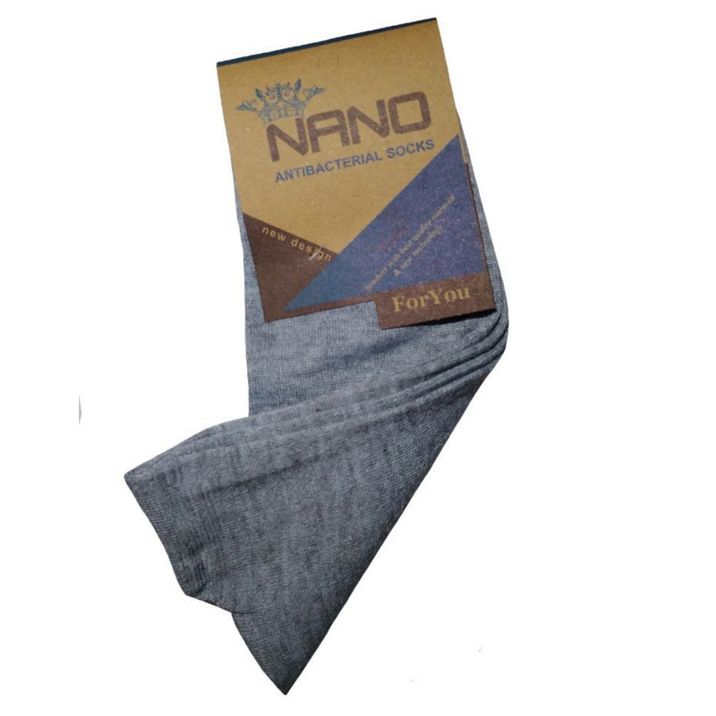 جوراب مردانه مدل نانو پنبه nmi-8t مجموعه 8 عددی