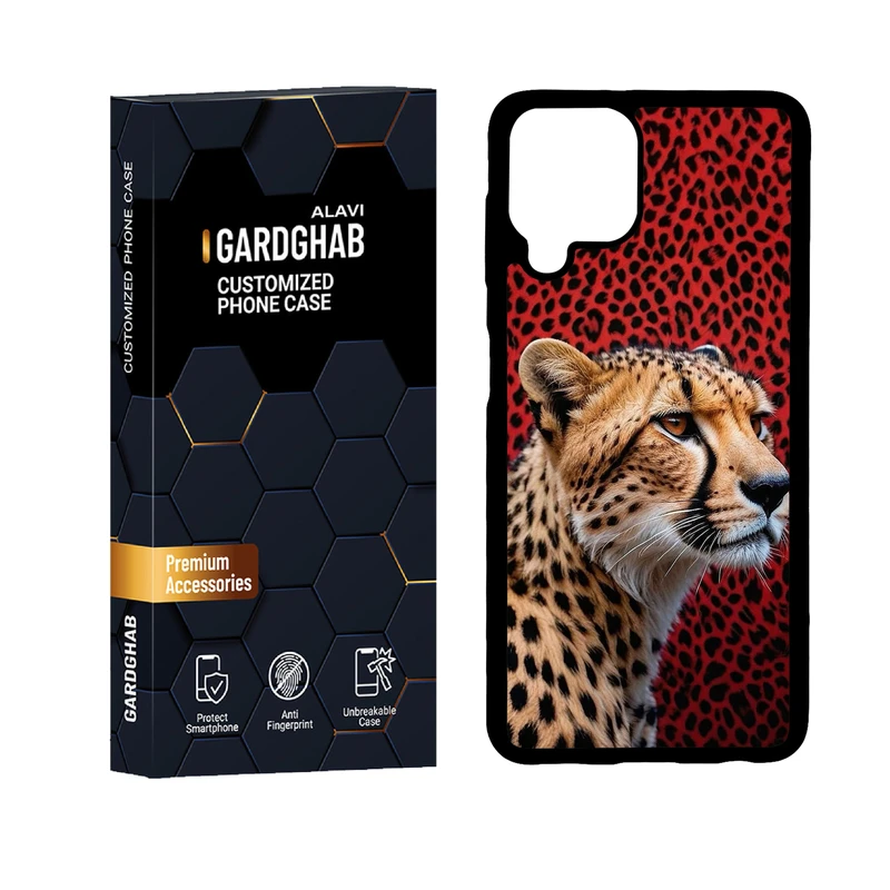 کاور گارد قاب علوی دورژله ای مدل حیوانات مناسب برای گوشی موبایل سامسونگ Galaxy A22 4G