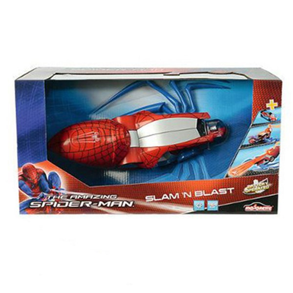 کیت ماشین بازی ماژورت سری مرد عنکبوتی مدل Slam N Blast کد 213089715