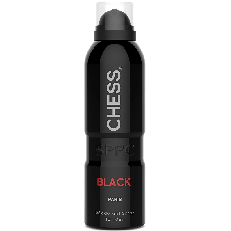 اسپری مردانه اس پی پی سی مدل Chess Black حجم 200 میلی لیتر