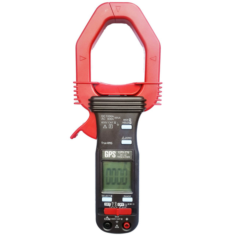 کلمپ متر جی پی اس لیمیتد مدل GPS-270 دیجیتالی پرتابل AC DC کلمپ متر جی پی اس لیمیتد مدل GPS-270 دیجیتالی پرتابل AC DC