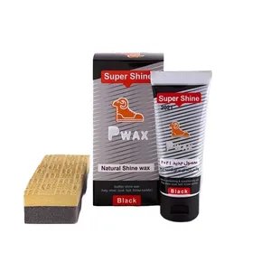 واکس براق کننده کفش پی واکس مدل pwax 5 به همراه اسفنج