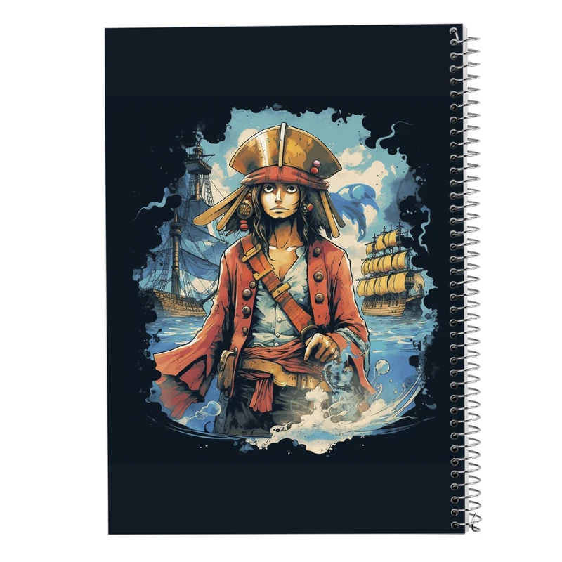 دفتر شطرنجی 50 برگ مدوپد مدل وان پیس One Piece کد DF10762