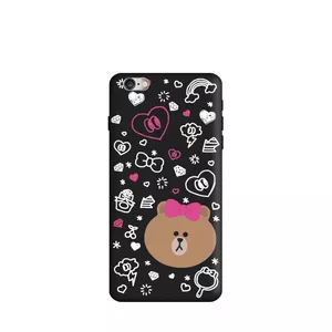 کاور طرح خرس لاین دخترانه کد f3970 مناسب برای گوشی موبایل اپل iphone 6 / 6s