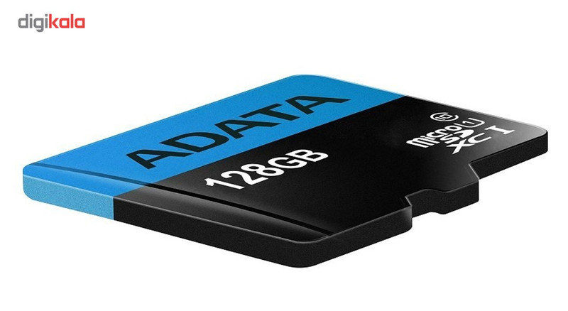 کارت حافظه microSDXC ای دیتا مدل Premier کلاس 10 استاندارد UHS-I U1 سرعت 85MBps ظرفیت 128 گیگابایت