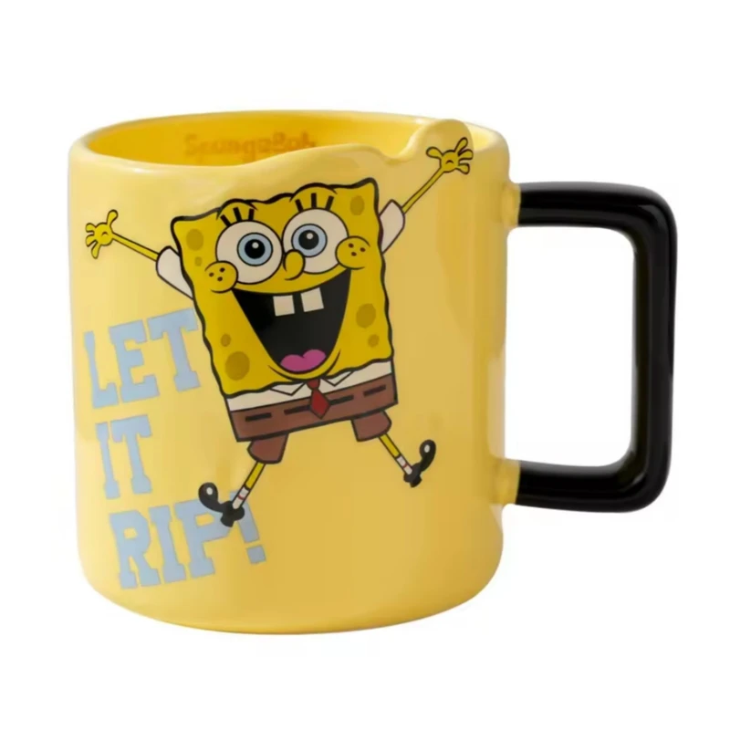 ماگ سرامیکی برجسته طرح باب اسفنجی