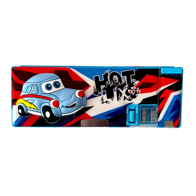 جامدادی مدل مگنتی اسکویشی دار طرح ماشین کد 9834954