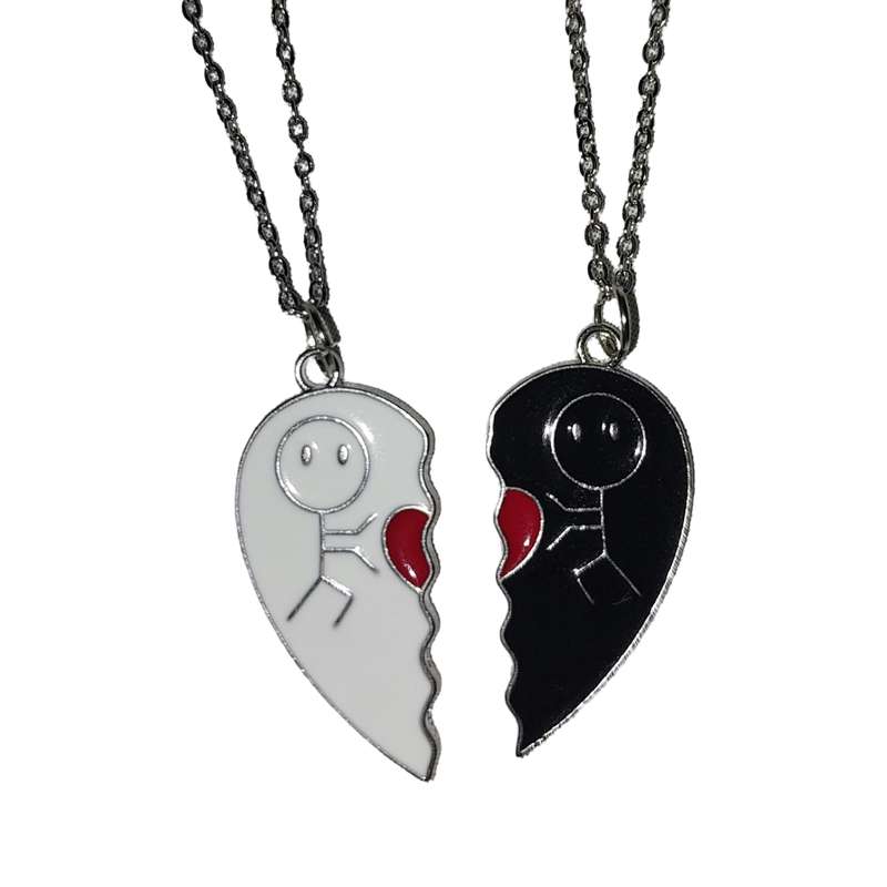 گردنبند دخترانه مدل عشق مجموعه 2 عددی گردنبند دخترانه مدل عشق مجموعه 2 عددی