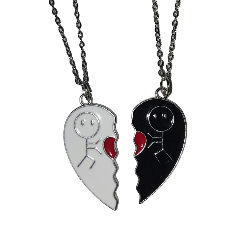 گردنبند دخترانه مدل عشق مجموعه 2 عددی گردنبند دخترانه مدل عشق مجموعه 2 عددی