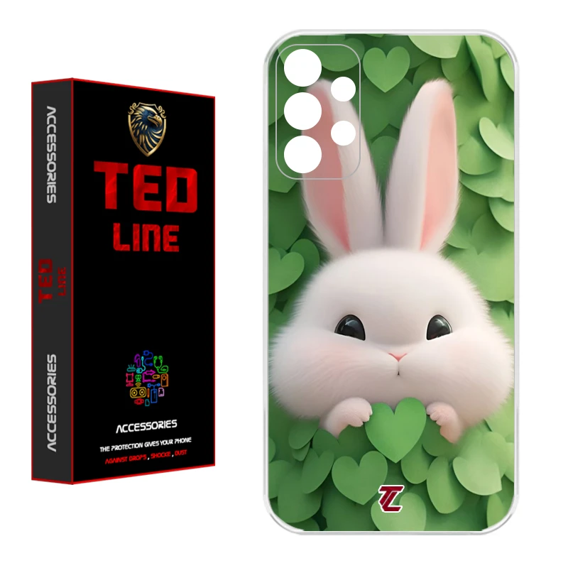 کاور تد لاین طرح خرگوش پشمالو 1109 مناسب برای موبایل سامسونگ Galaxy A53