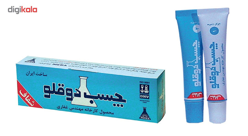 چسب دوقلوی غفاری مدل Transparent