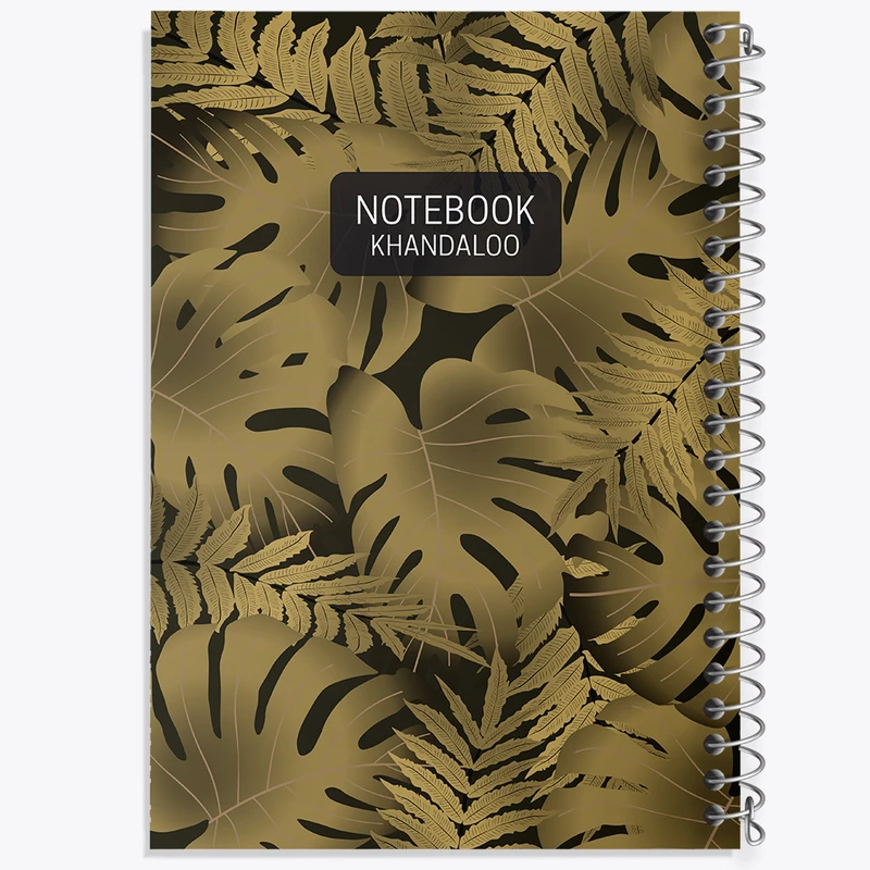 دفتر نقاشی 50 برگ خندالو طرح برگ انجیری کد N1117