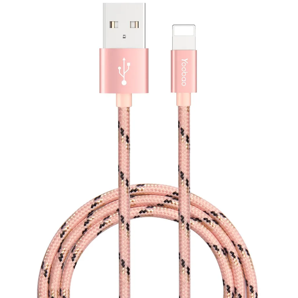 کابل تبدیل USB به لایتنینگ یوبائو مدل YB-422 طول 1 متر