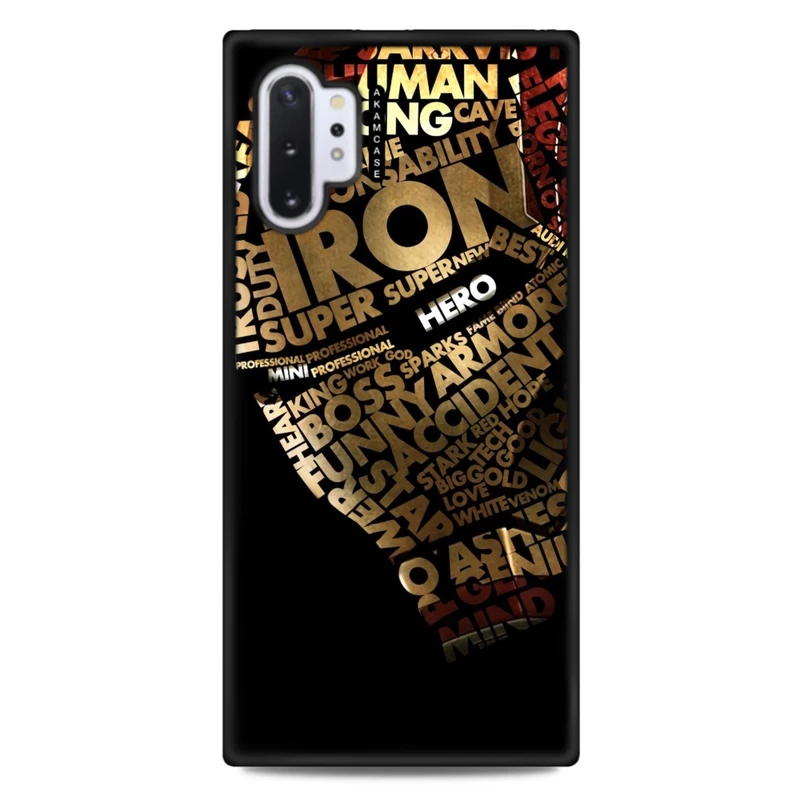 کاور آکام مدل AMC-WSGN10P-IRON MAN14 مناسب برای گوشی موبایل سامسونگ Galaxy Note 10 Plus