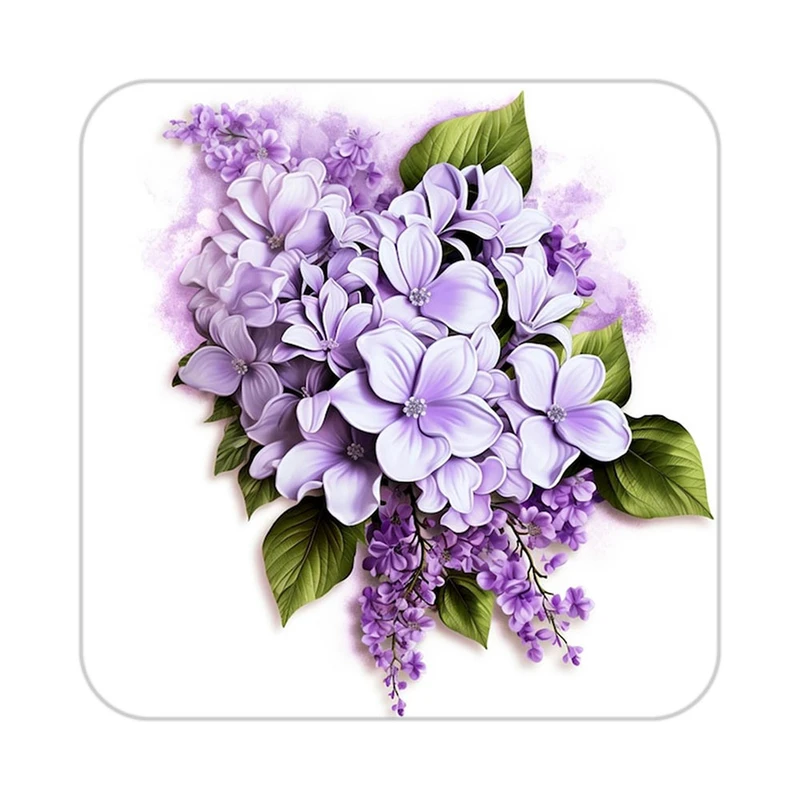 زیر لیوانی کاکتی طرح گل مدل mp16531