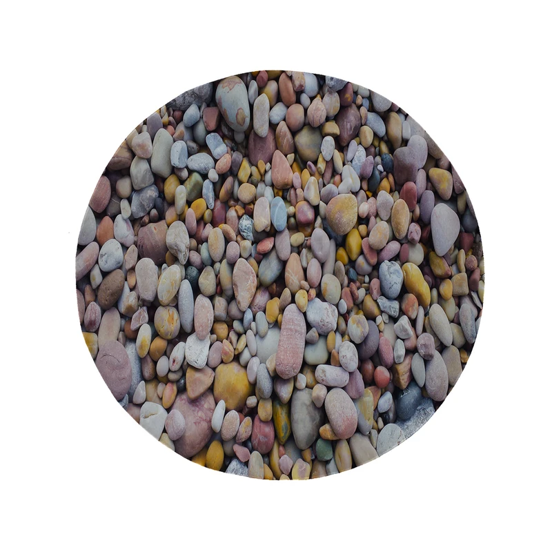 پادری مدل دایره طرح سنگ ریزه کد 6151 سایز 90 × 90 سانتی متر 