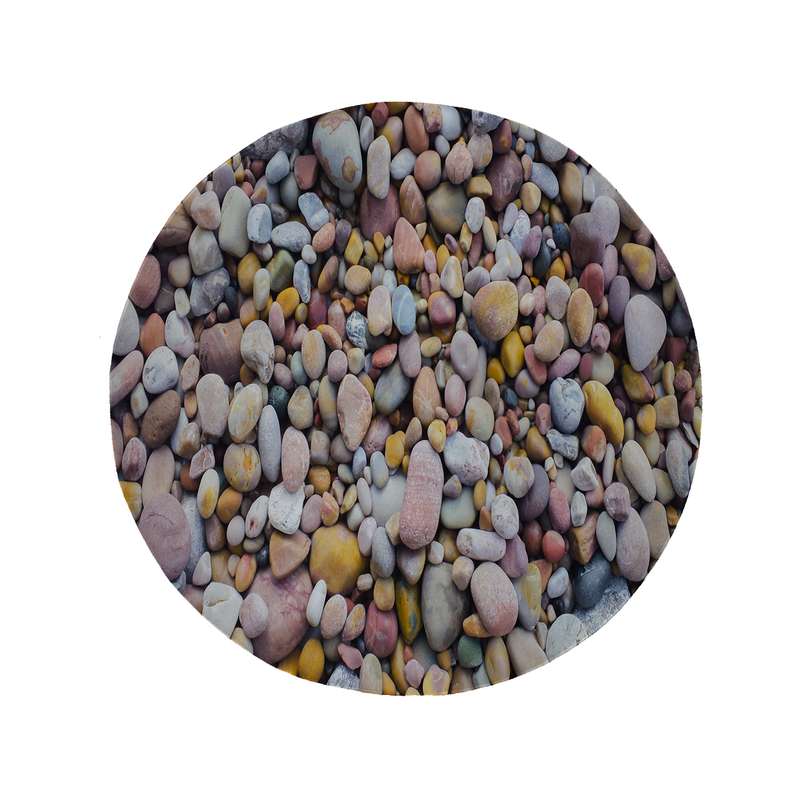 پادری مدل دایره طرح سنگ ریزه کد 6151 سایز 90 × 90 سانتی متر پادری مدل دایره طرح سنگ ریزه کد 6151 سایز 90 × 90 سانتی متر