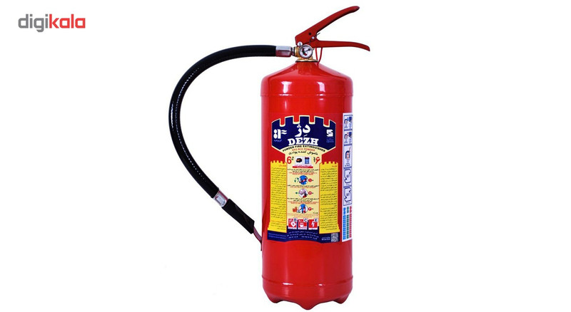 کپسول اتش نشانی پودری دژ 6 کیلوگرمی