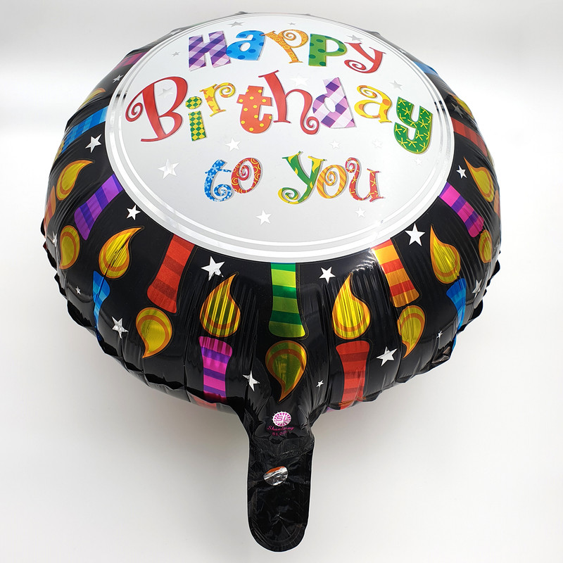 بادکنک فویلی مدل Happy Birthday طرح کاپ کیک بادکنک فویلی مدل Happy Birthday طرح کاپ کیک