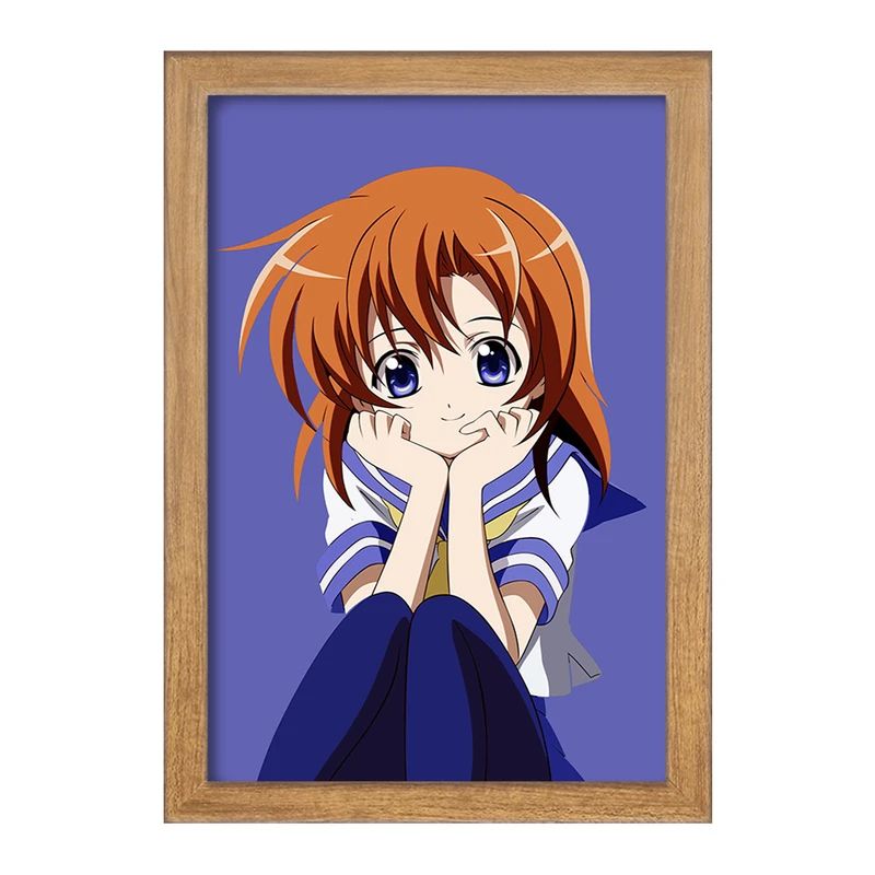 تابلو خندالو مدل رنا انیمه هیگوراشی وقتی اشک می ریزد  کد 18136