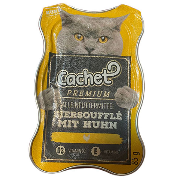 کنسرو ووم گربه کچت مدل مرغ وزن 85 گرم