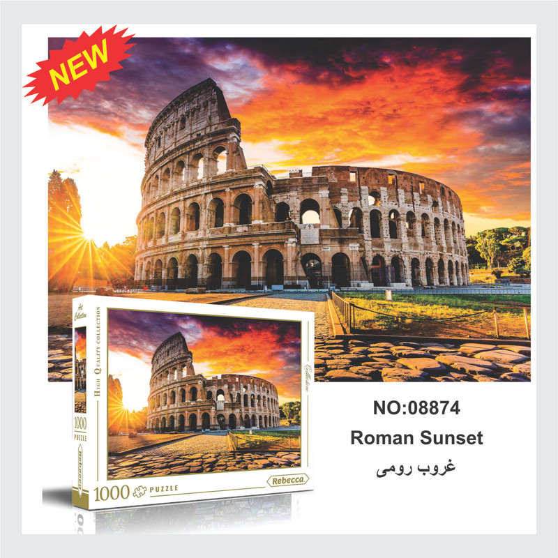 پازل 1000 تکه ربکا مدل غروب رومی
