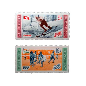 تمبر یادگاری مدل ورزشی کد aa-404 مجموعه 2 عددی