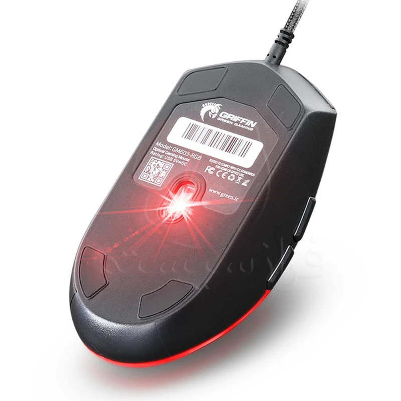 عکس شماره 5 : ماوس گرین مدل gm605-rgb