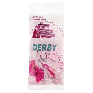 خودتراش دربی مدل Lady بسته 5 عددی