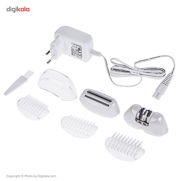 اپیلاتور پرینسلی مدل PR320AT به همراه بافت مو پرینسلی مدل PR318AT