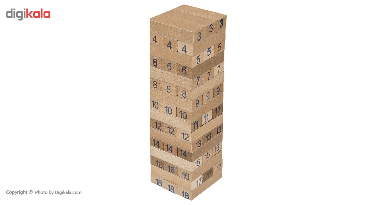 بازی جنگا مدل 3D Dice
