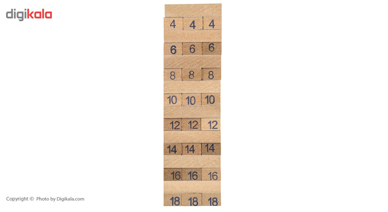 بازی جنگا مدل 3D Dice