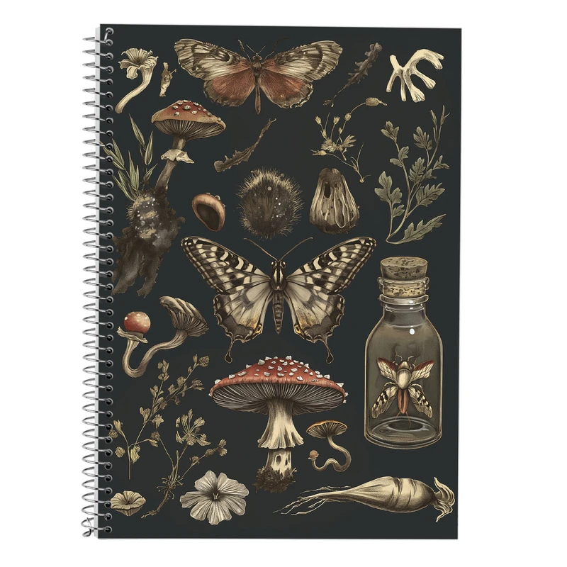 دفتر زبان 50 برگ مدوپد طرح گل کد DF13820