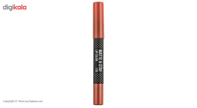 رژ لب مدادی میسلین سری Matte And Stay شماره 170
