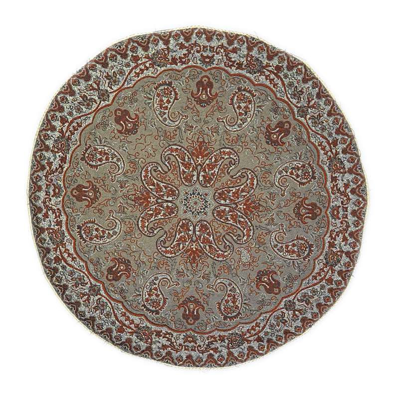 رومیزی ترمه مدل سراب کد KDM48-48